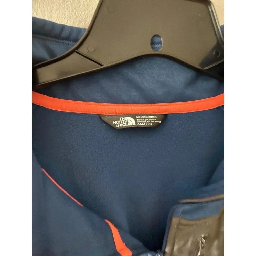 The North Face Flash-dry XD Blue Fleece 1/4th Zip Jacket XXL